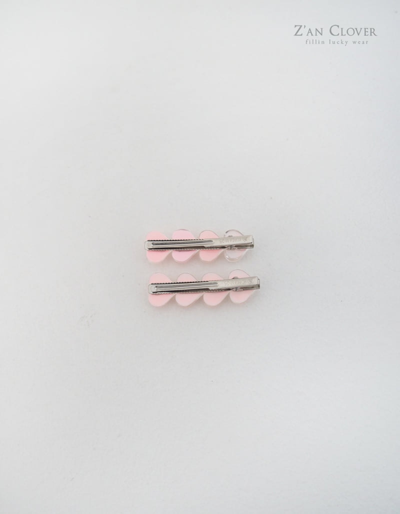 Zan Clover - Korean Children Fashion - #childrensboutique - Glossy Heart Hair Claw - 9