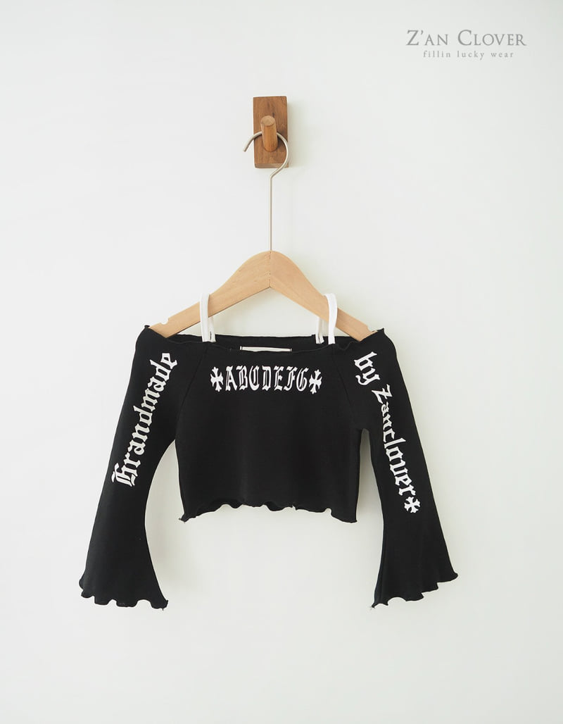 Zan Clover - Korean Children Fashion - #childrensboutique - Chrome Bell-Bottom Tee - 6