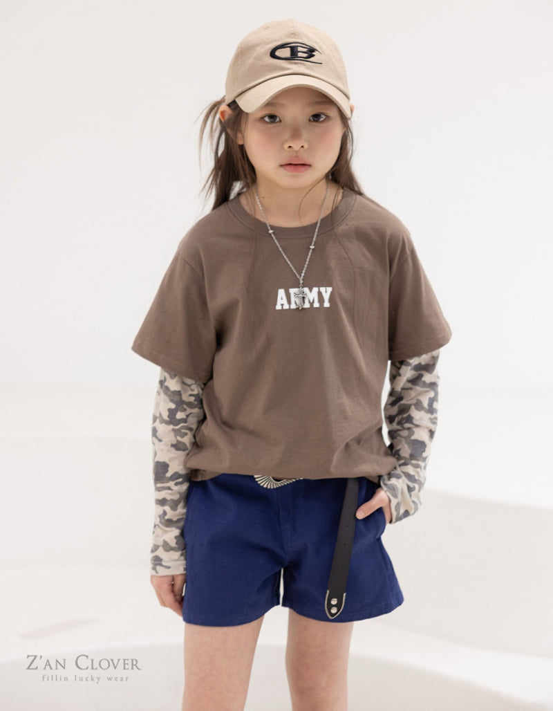 Zan Clover - Korean Children Fashion - #childrensboutique - Short Cotton Pants - 11