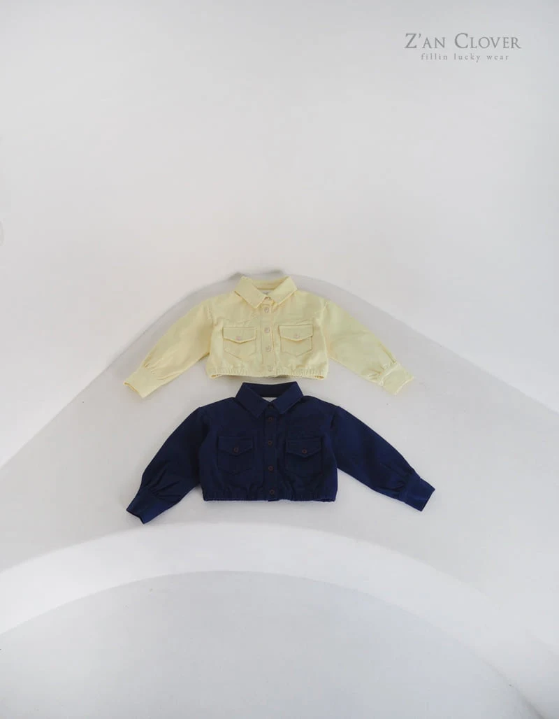 Zan Clover - Korean Children Fashion - #designkidswear - Classic Crop Jacket (Junior) - 3