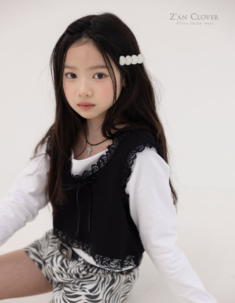 Zan Clover - Korean Children Fashion - #designkidswear - Crop Bustier - 9