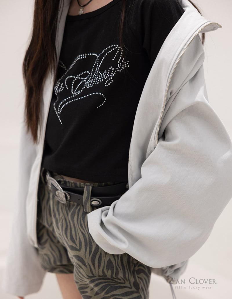 Zan Clover - Korean Children Fashion - #discoveringself - Cubic Heart Tee - 12