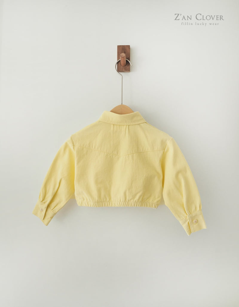 Zan Clover - Korean Children Fashion - #fashionkids - Classic Crop Jacket (Junior) - 5