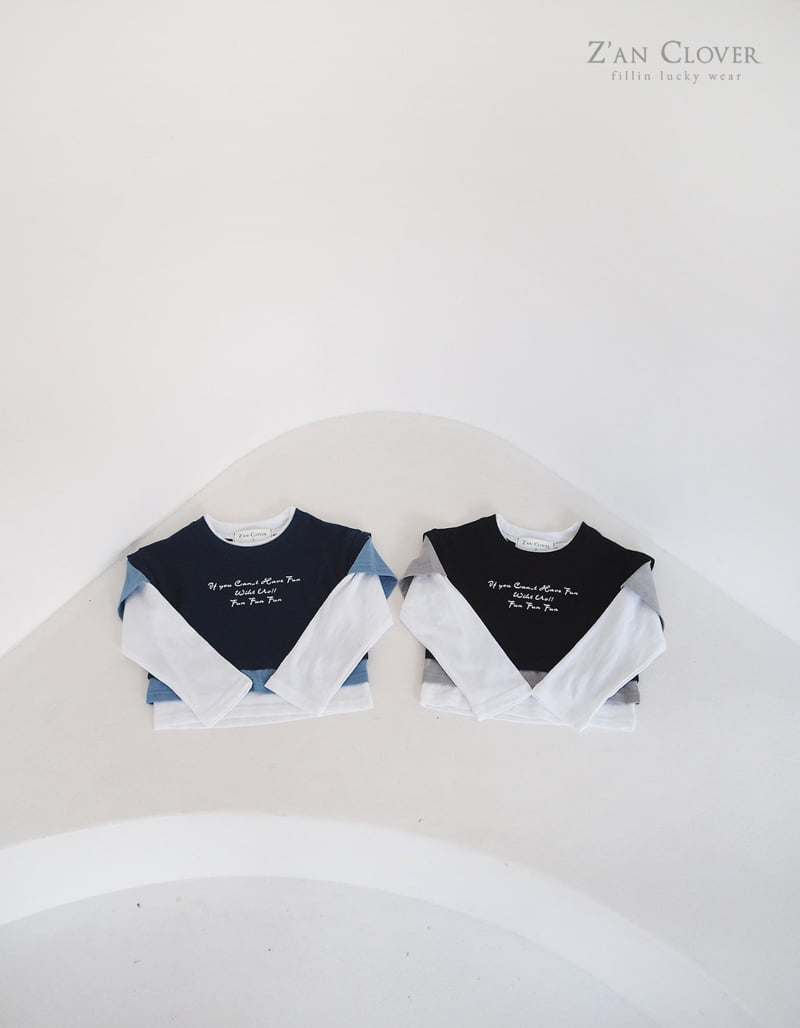 Zan Clover - Korean Children Fashion - #fashionkids - Triple Layered Tee - 3