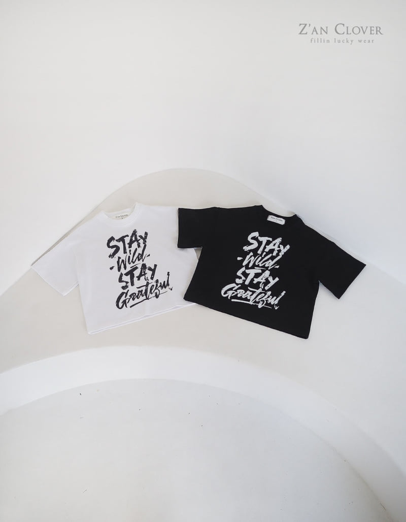 Zan Clover - Korean Children Fashion - #fashionkids - Stay Boxy Tee - 3