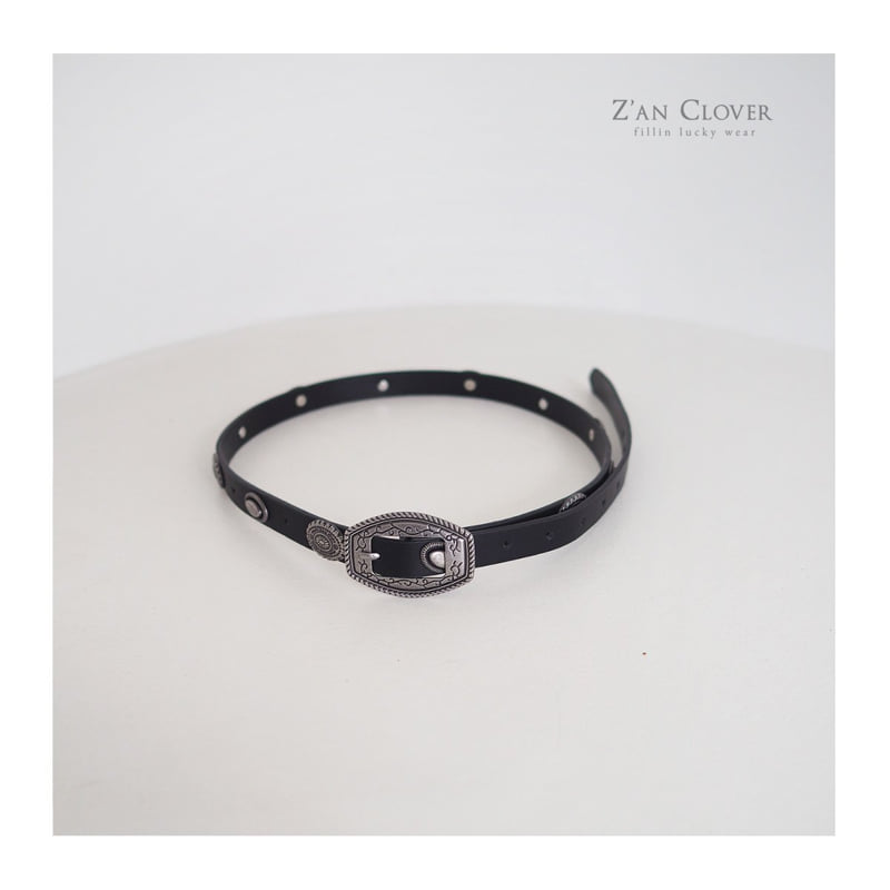 Zan Clover - Korean Children Fashion - #fashionkids - Oval Concho Belt