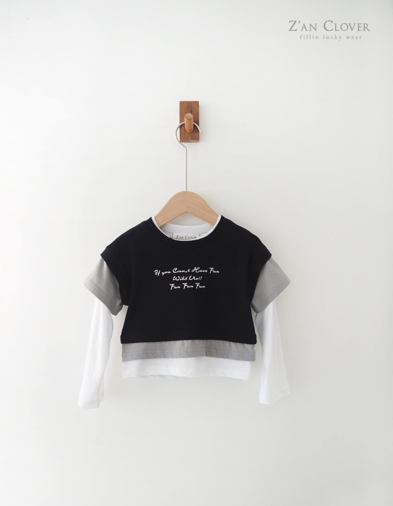 Zan Clover - Korean Children Fashion - #fashionkids - Triple Layered Tee - 4