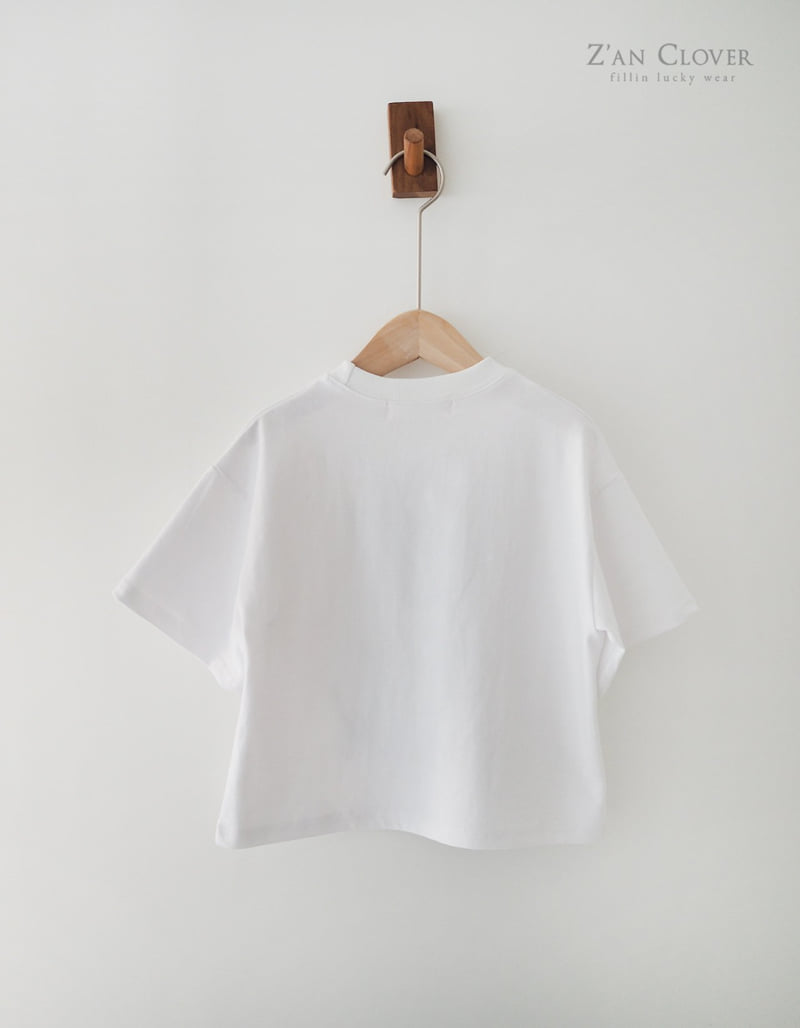 Zan Clover - Korean Children Fashion - #kidsstore - Stay Boxy Tee - 5