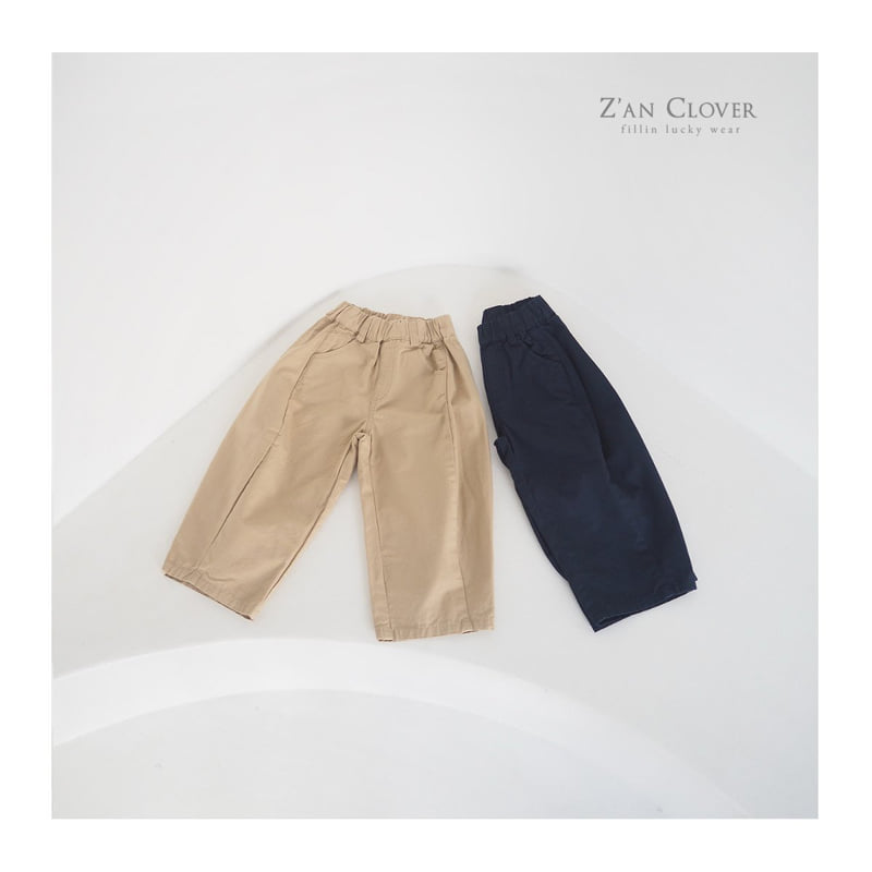 Zan Clover - Korean Children Fashion - #kidsstore - D-Line Cotton Pants