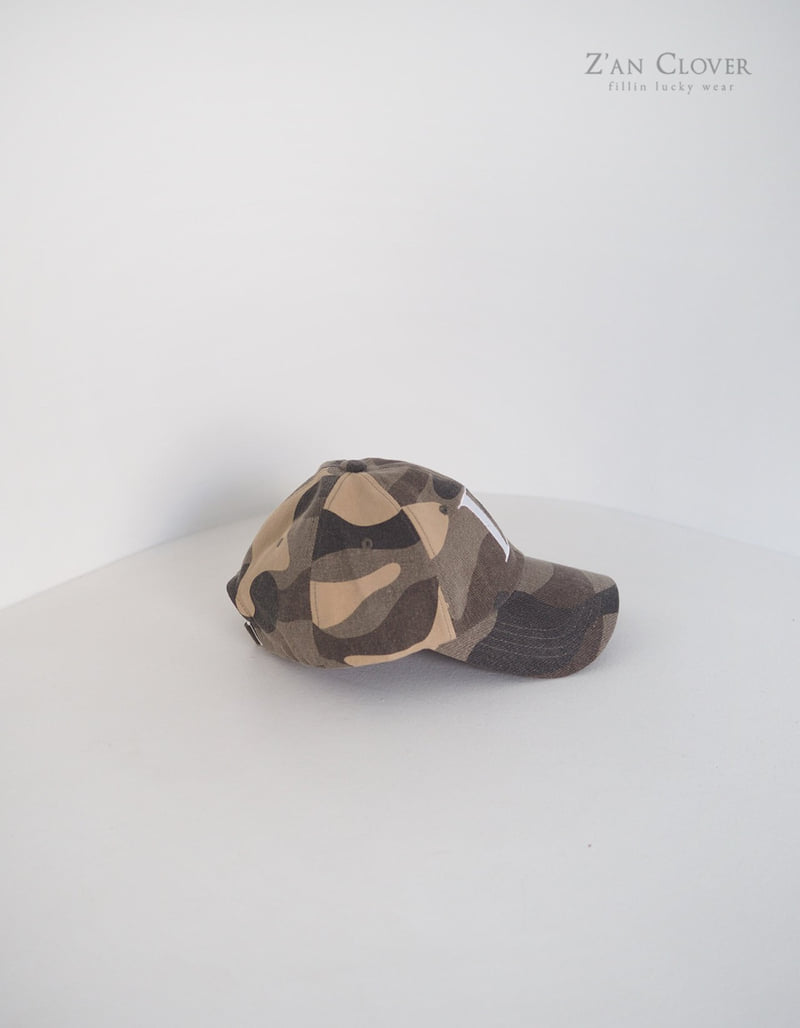 Zan Clover - Korean Children Fashion - #kidzfashiontrend - Camo Ball Cap - 5