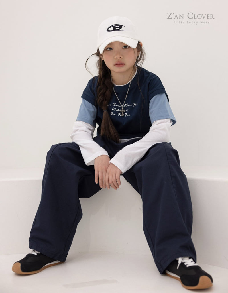 Zan Clover - Korean Children Fashion - #littlefashionista - Triple Layered Tee - 8