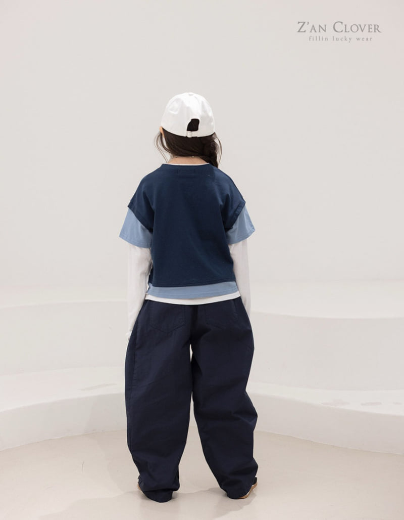 Zan Clover - Korean Children Fashion - #magicofchildhood - Triple Layered Tee - 9