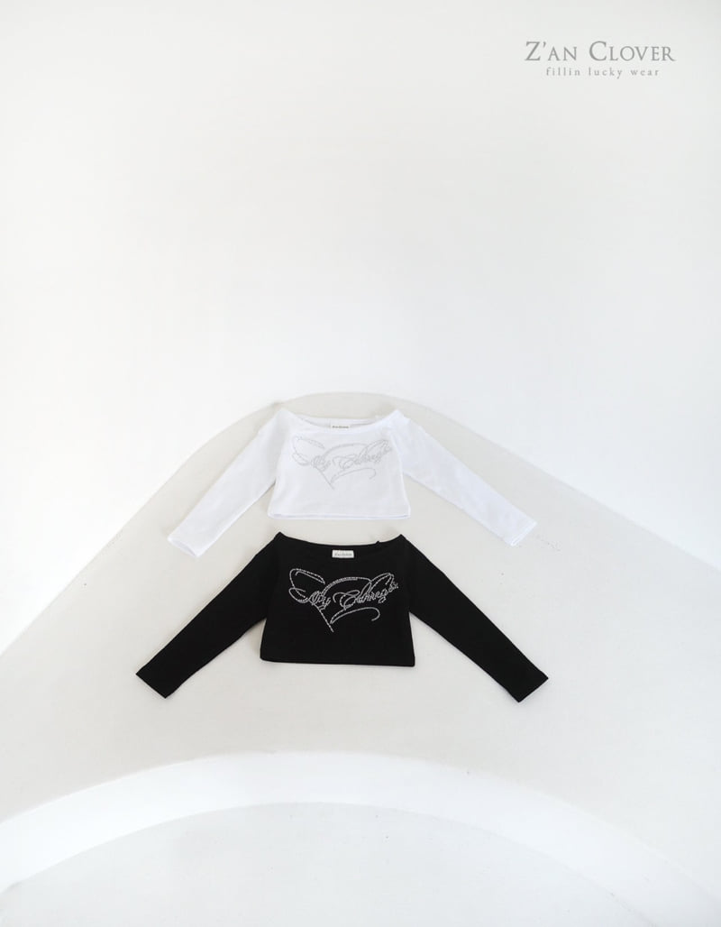 Zan Clover - Korean Children Fashion - #magicofchildhood - Cubic Heart Tee - 3