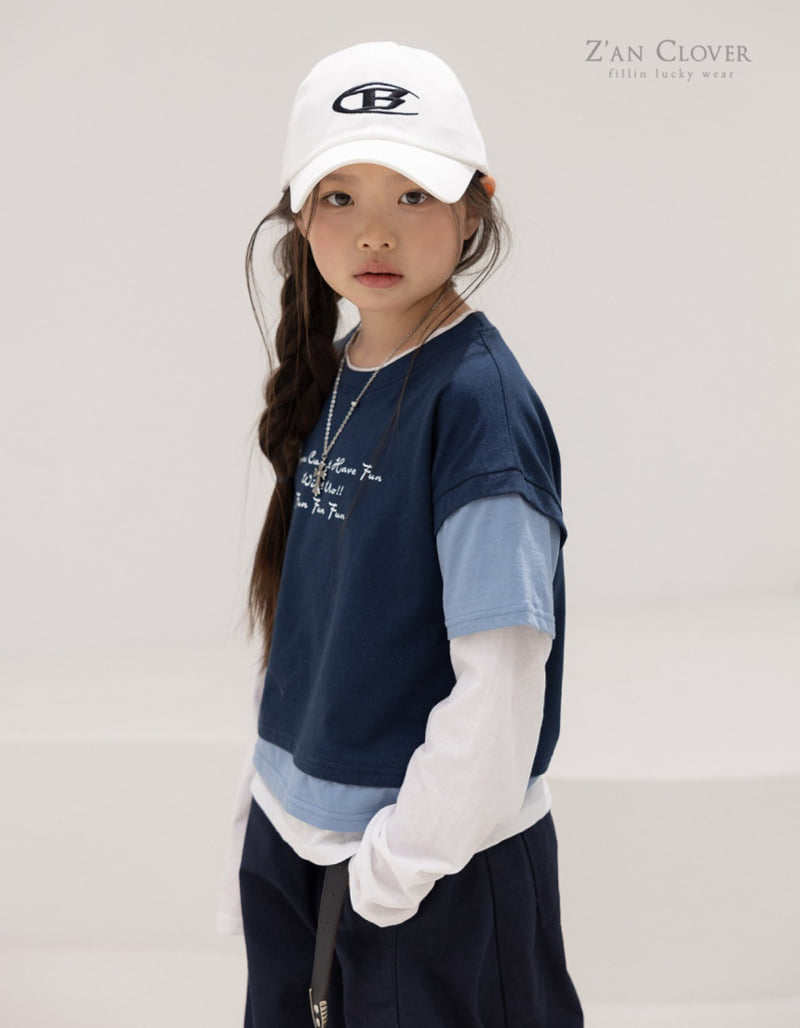 Zan Clover - Korean Children Fashion - #minifashionista - Triple Layered Tee - 10