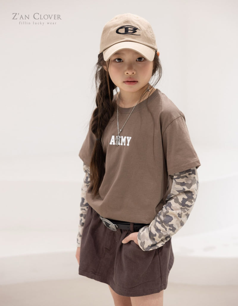 Zan Clover - Korean Children Fashion - #minifashionista - Micro Mini Skirt - 9