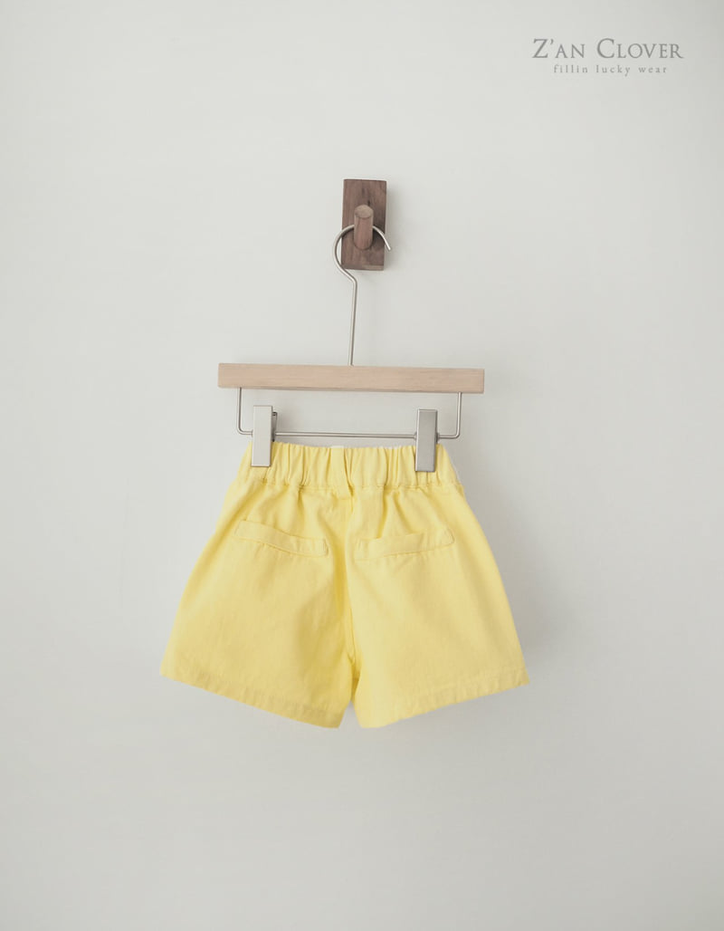Zan Clover - Korean Children Fashion - #minifashionista - Short Cotton Pants - 5
