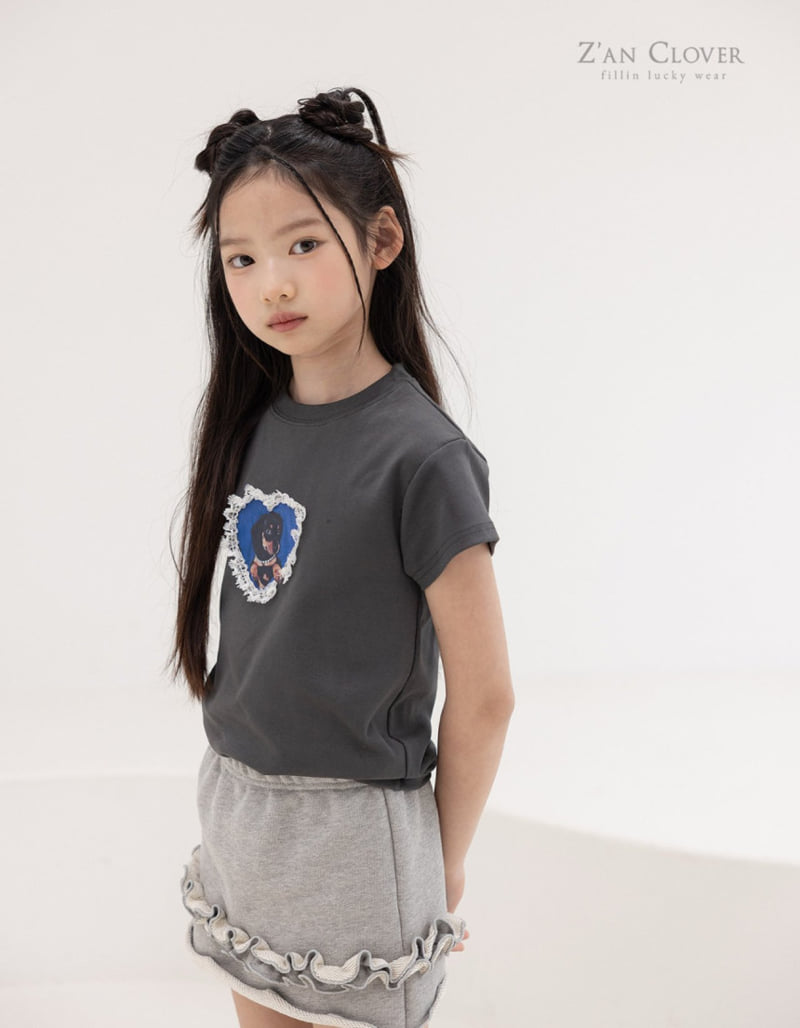Zan Clover - Korean Children Fashion - #prettylittlegirls - Puppy Lace Tee - 12