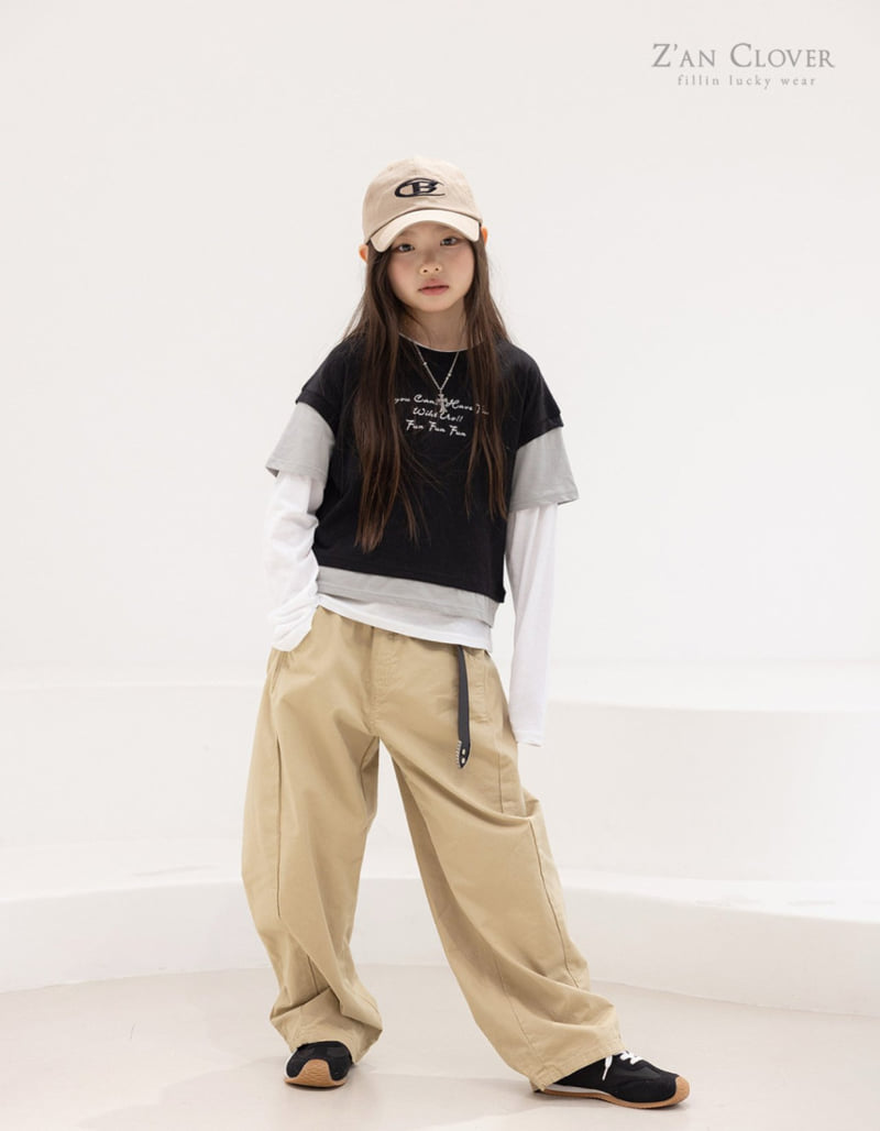 Zan Clover - Korean Children Fashion - #prettylittlegirls - Triple Layered Tee - 11