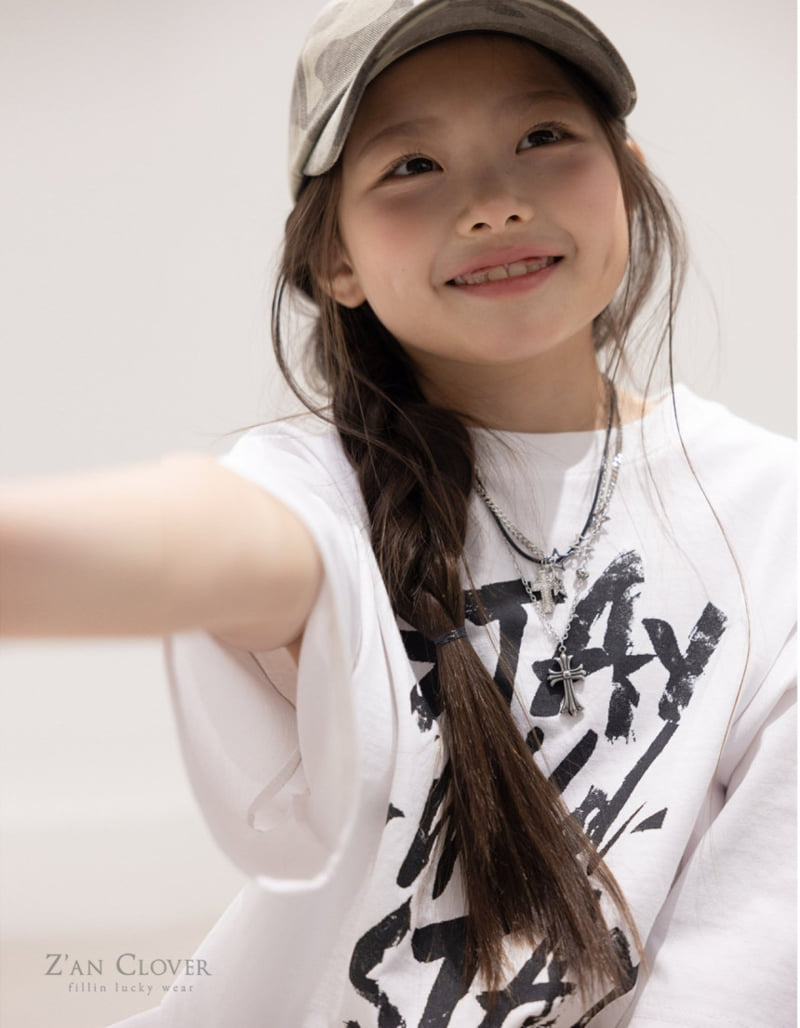 Zan Clover - Korean Children Fashion - #prettylittlegirls - Stay Boxy Tee - 11