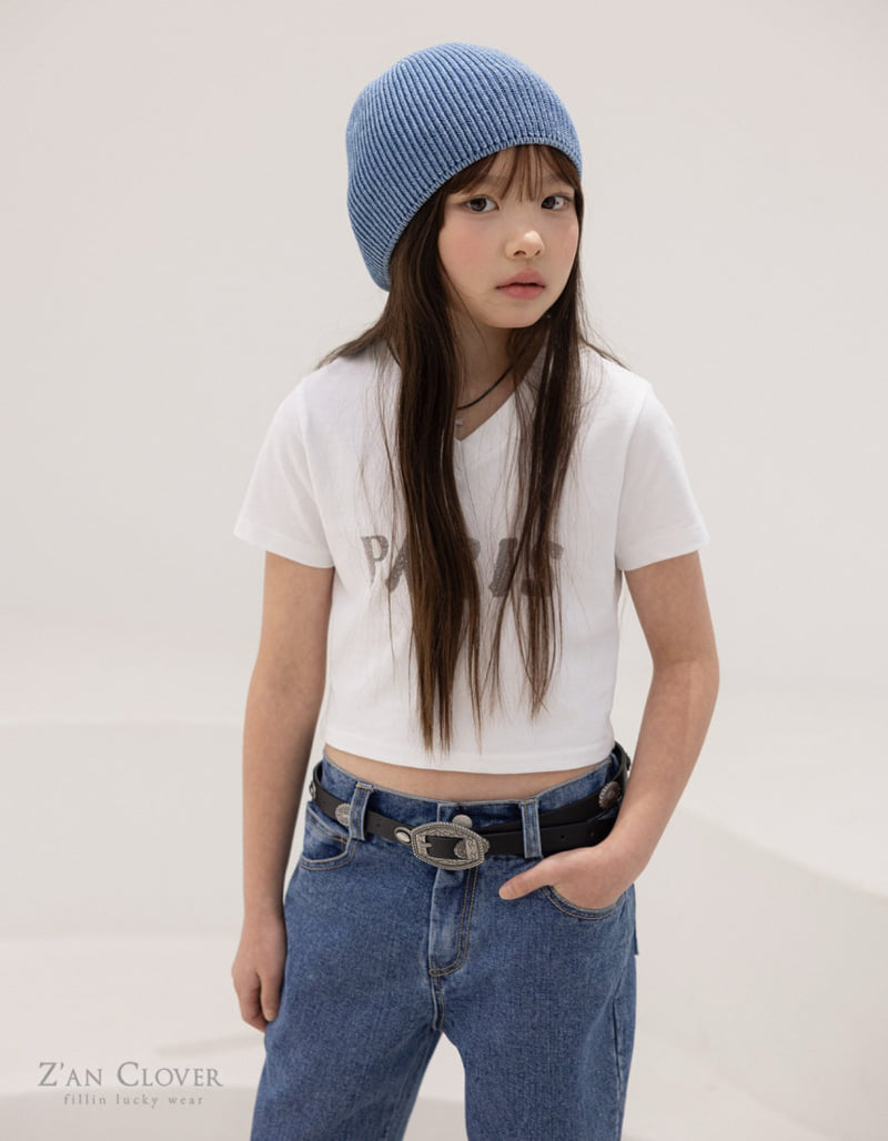 Zan Clover - Korean Children Fashion - #prettylittlegirls - Hotfix Paris Tee - 9
