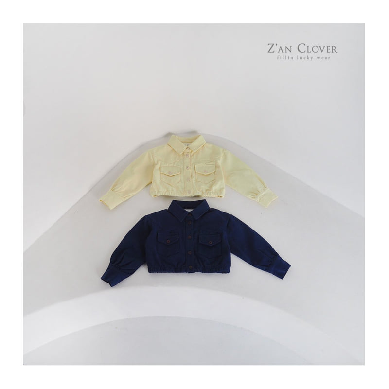 Zan Clover - Korean Children Fashion - #stylishchildhood - Classic Crop Jacket (Kids)