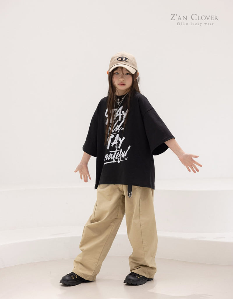Zan Clover - Korean Children Fashion - #stylishchildhood - D-Line Cotton Pants - 10