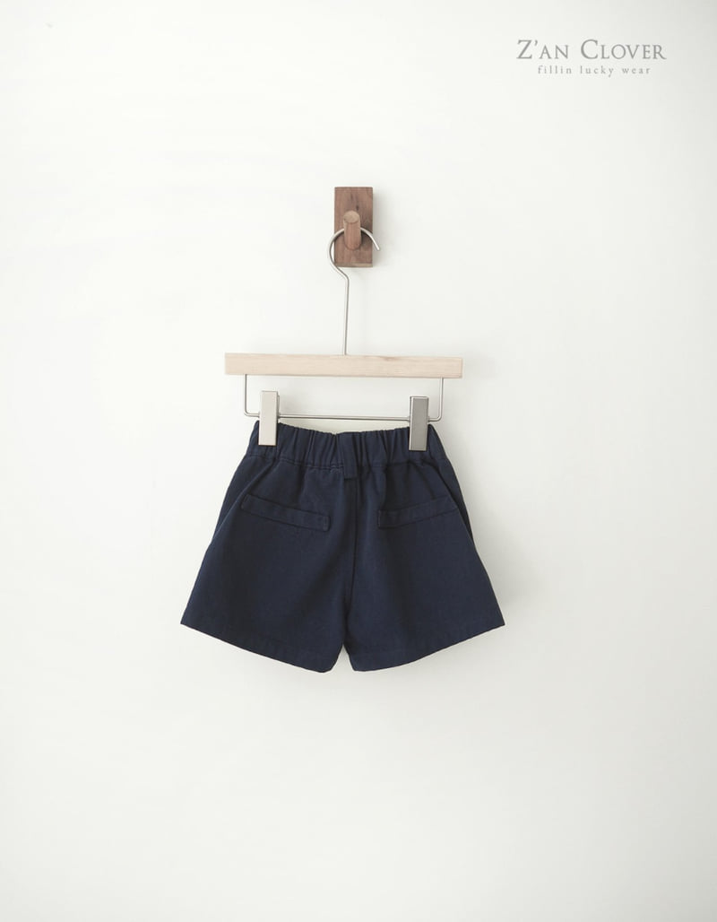 Zan Clover - Korean Children Fashion - #todddlerfashion - Short Cotton Pants - 7