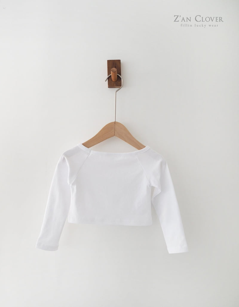 Zan Clover - Korean Children Fashion - #toddlerclothing - Cubic Heart Tee - 7