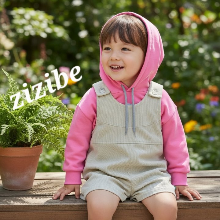 Zizibe - Korean Baby Fashion - #babyboutique - Woven Suspender Shorts - 8