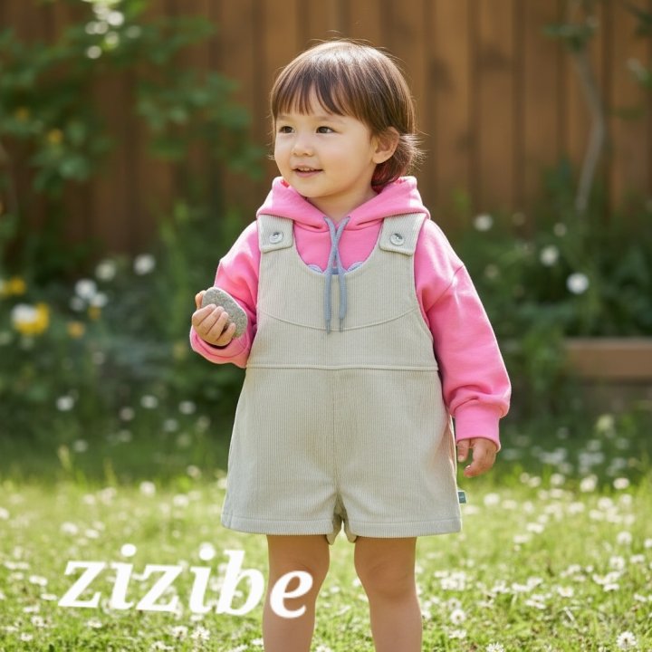 Zizibe - Korean Baby Fashion - #babyboutique - Woven Suspender Shorts - 9