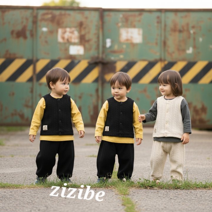 Zizibe - Korean Baby Fashion - #babyboutiqueclothing - Ruby Knit Jogger Pants - 6