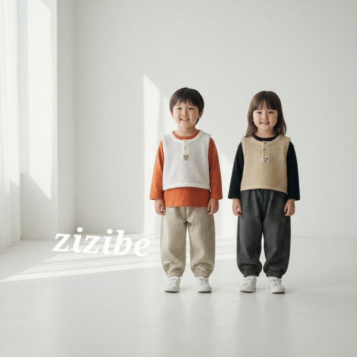 Zizibe - Korean Baby Fashion - #babyclothing - Chrome Panda Vest - 5
