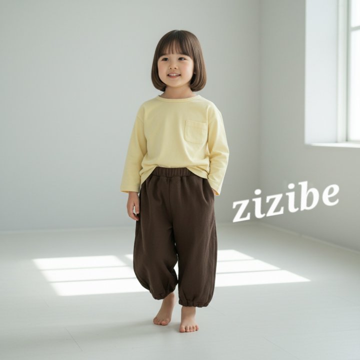 Double Layer Gauze Jogger Pants by Zizibe for Baby - view 3