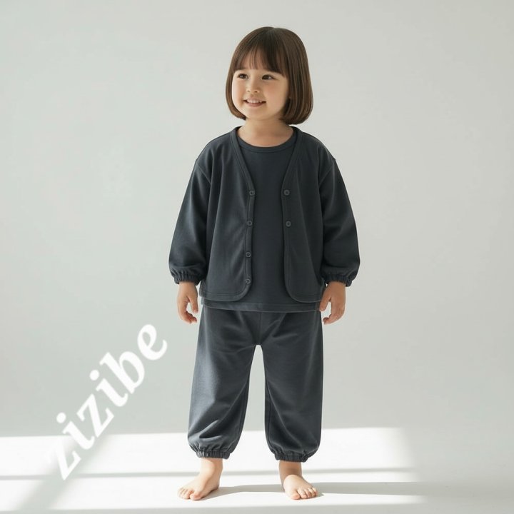 Zizibe - Korean Baby Fashion - #babyclothing - Natural Jogger Pants