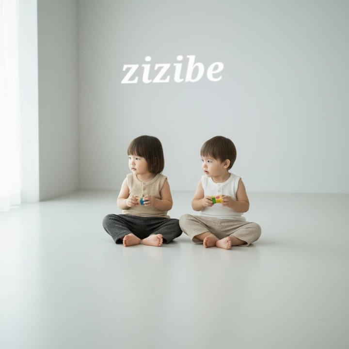 Zizibe - Korean Baby Fashion - #babyfashion - Chrome Panda Vest - 6
