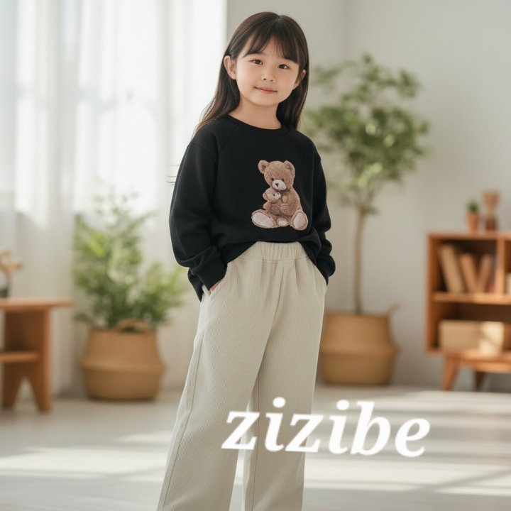 Zizibe - Korean Baby Fashion - #babyclothing - Bear Sweatshirt - 4