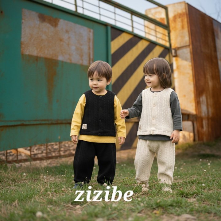 Zizibe - Korean Baby Fashion - #babyfever - Ruby Knit Vest - 10