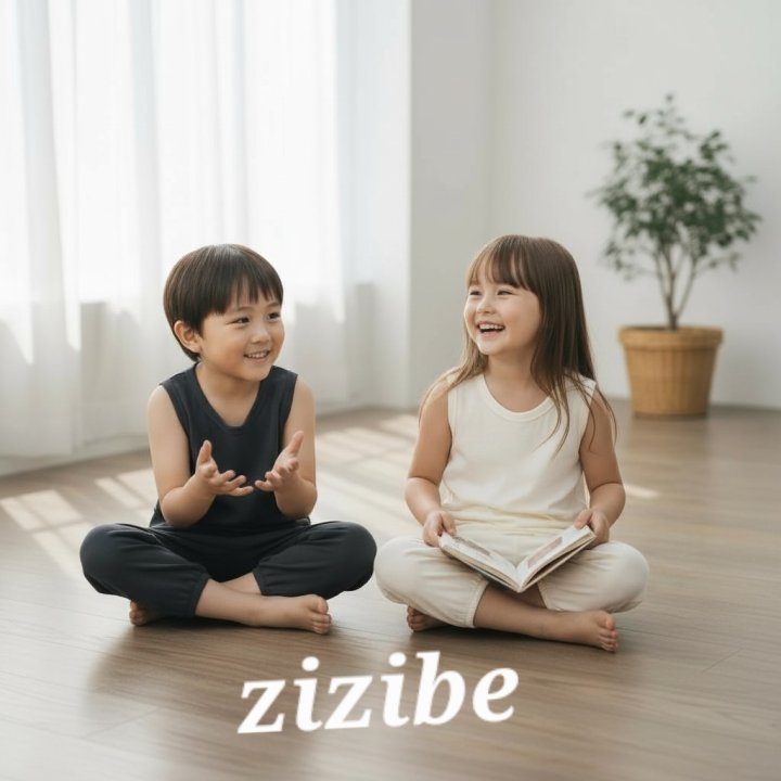 Zizibe - Korean Baby Fashion - #babyfashion - Natural Layered Tee - 4