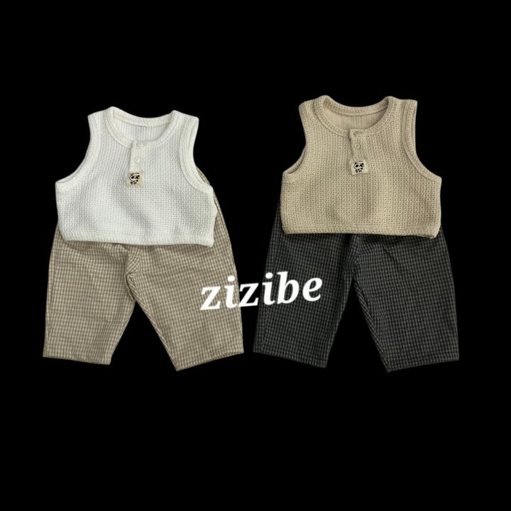 Zizibe - Korean Baby Fashion - #babygirlfashion - Chrome Panda Vest - 8