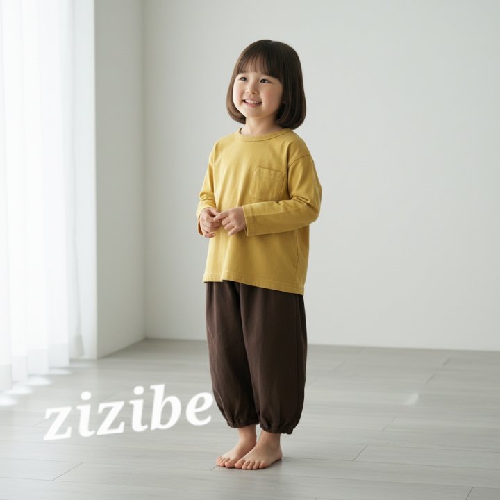 Double Layer Gauze Jogger Pants by Zizibe for Baby - view 6