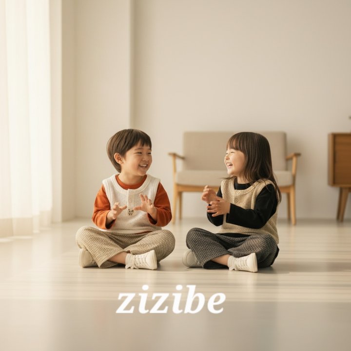 Zizibe - Korean Baby Fashion - #babylifestyle - Chrome Panda Vest - 9