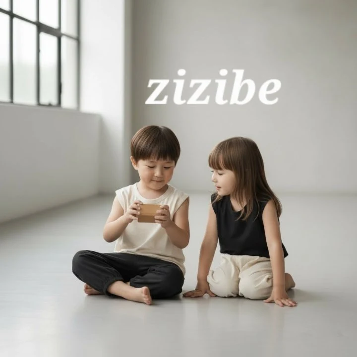 Zizibe - Korean Baby Fashion - #babylifestyle - Natural Layered Tee - 6