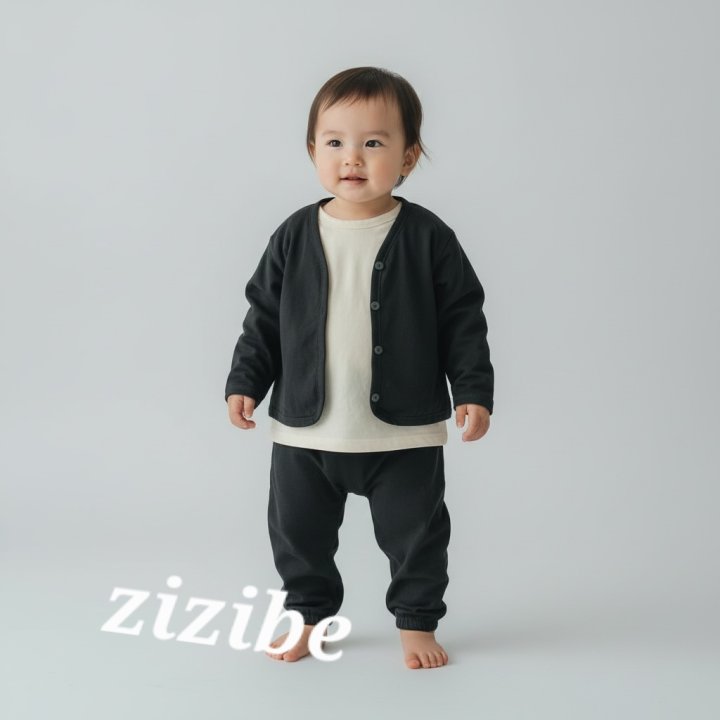 Zizibe - Korean Baby Fashion - #babyoninstagram - Natural Cardigan - 5