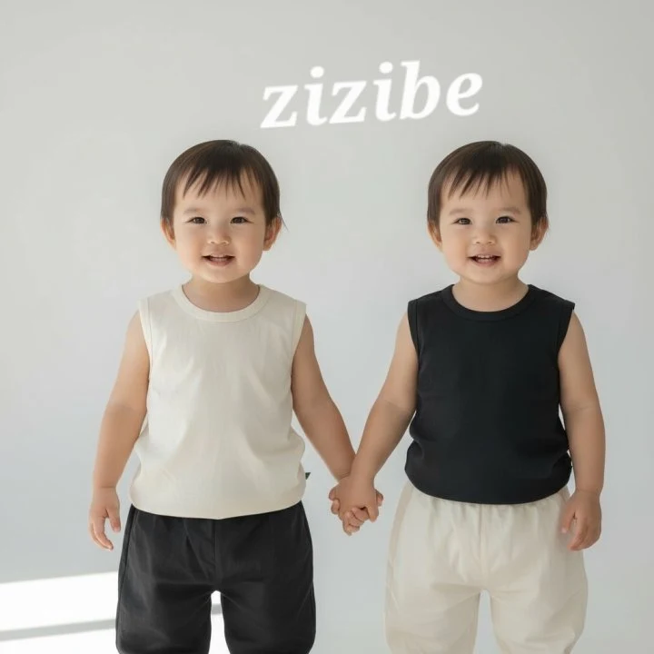Zizibe - Korean Baby Fashion - #babyootd - Natural Layered Tee - 8