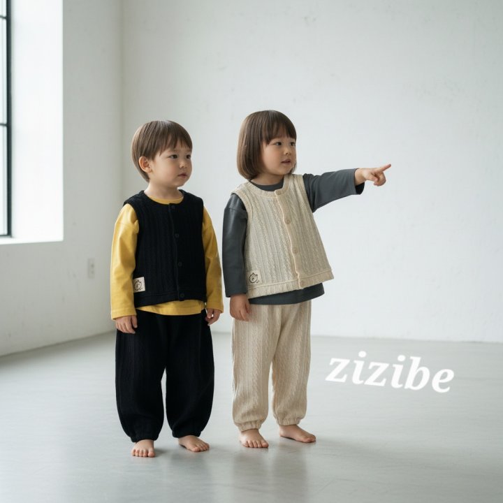 Zizibe - Korean Baby Fashion - #babywear - Ruby Knit Jogger Pants
