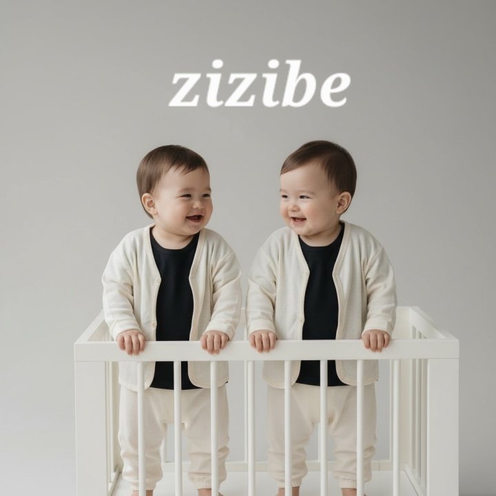 Zizibe - Korean Baby Fashion - #onlinebabyboutique - Natural Cardigan - 10