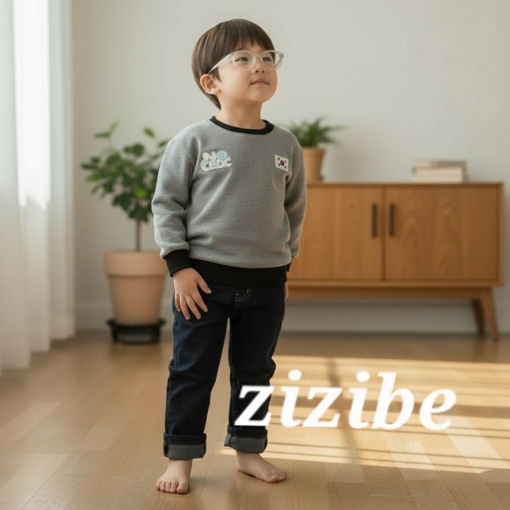 Zizibe - Korean Baby Fashion - #onlinebabyshop - NO Sweatshirt - 9