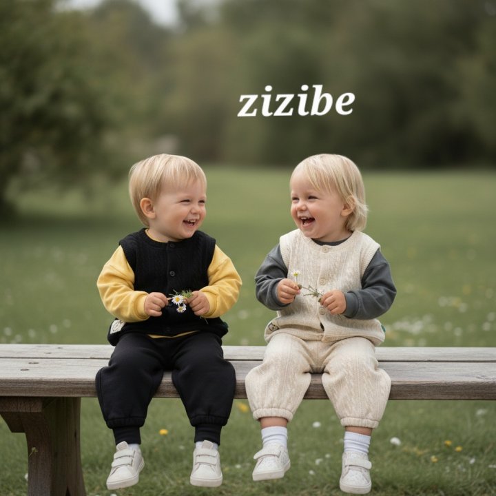 Zizibe - Korean Baby Fashion - #smilingbaby - Ruby Knit Vest - 5