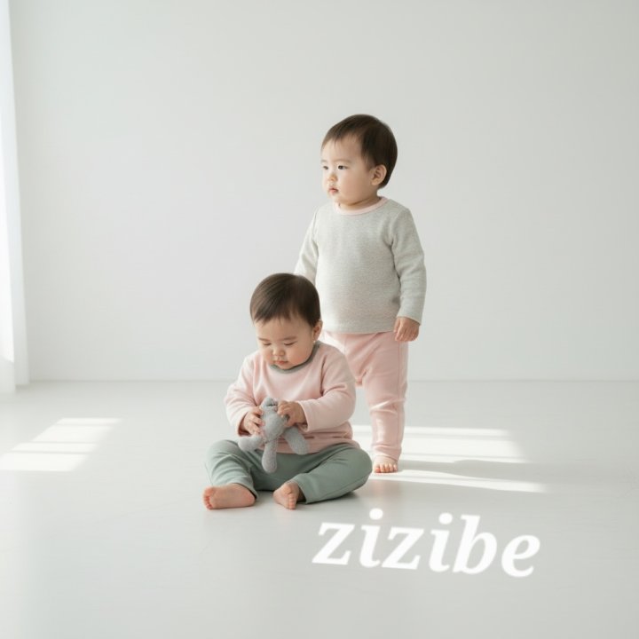Zizibe - Korean Children Fashion - #kidsstore - Ribbed Easywear - 6