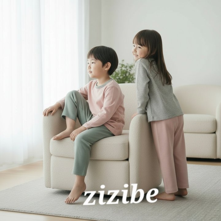 Zizibe - Korean Children Fashion - #magicofchildhood - Ribbed Easywear - 10